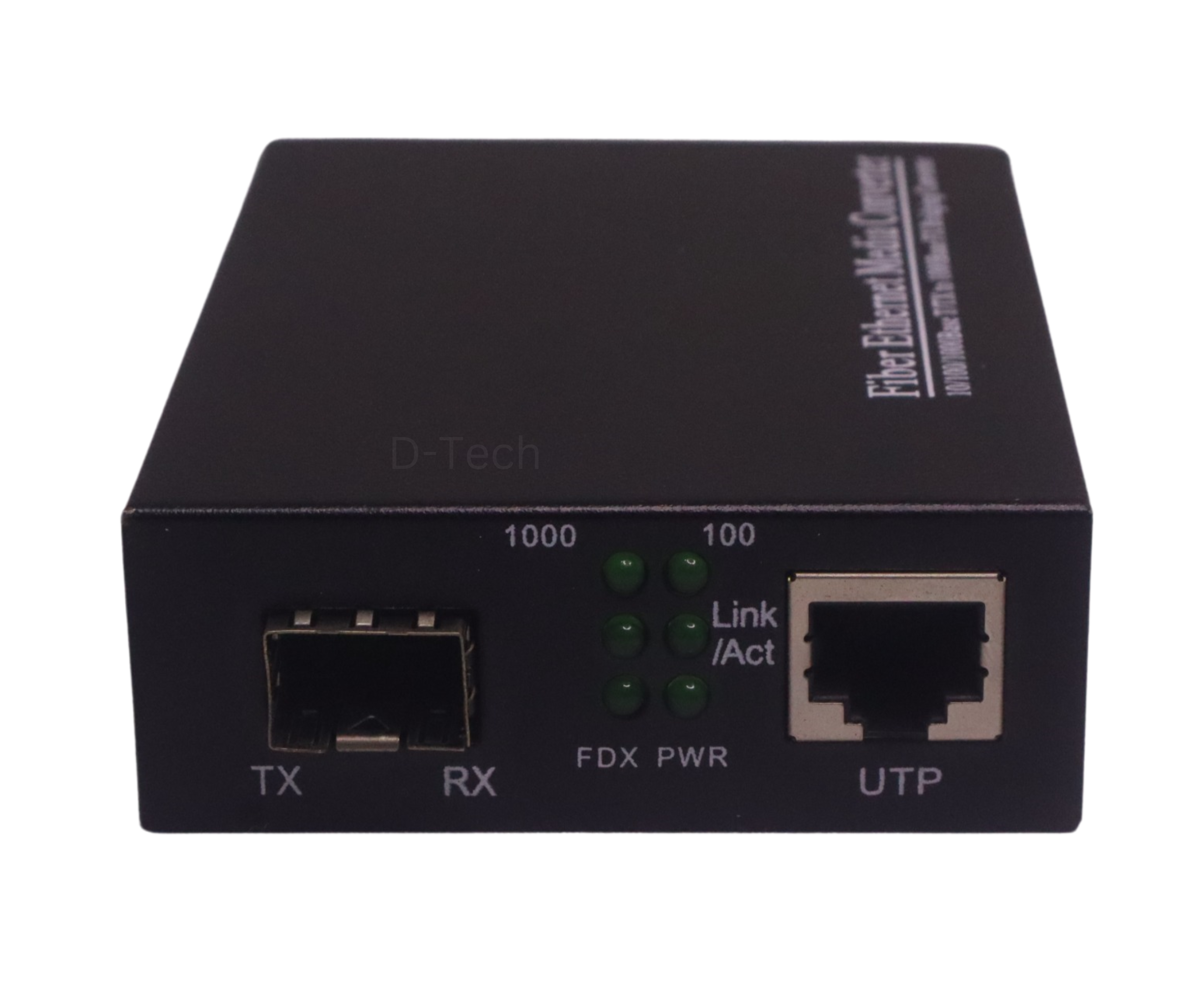 Media Converter 10/100/1000 SFP 1RJ45 SM single fiber 255